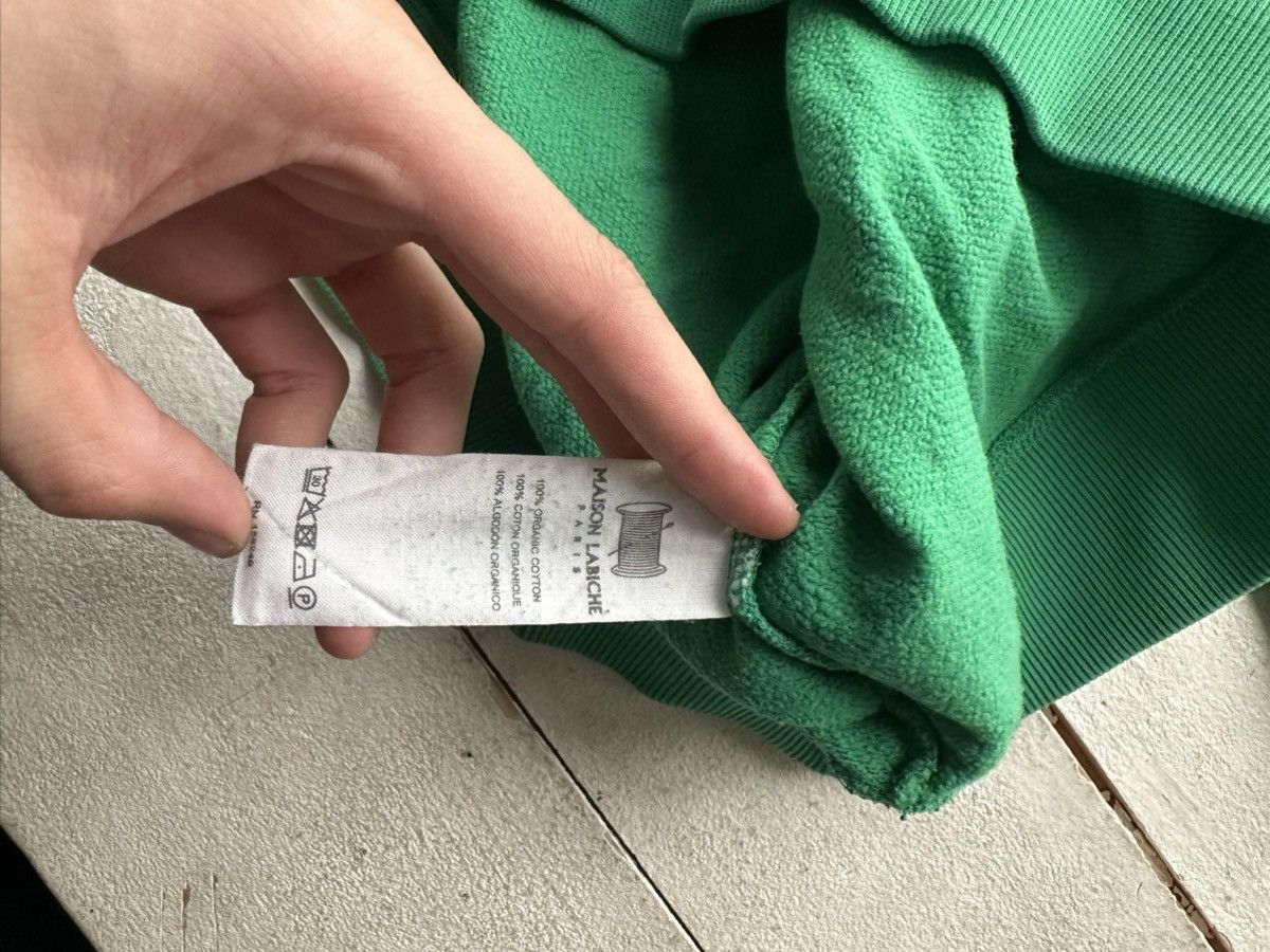 Maison Labiche 🚨MADISON LABICHE GREEN SWEATSHIRT BIG LOGO Size US S / EU 44-46 / 1 - 8 Thumbnail