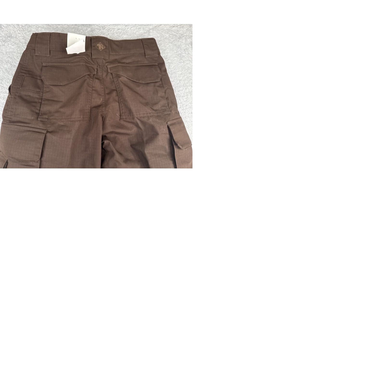 Vintage TRU-SPEC Pants Women 6 Brown Rip-Stop Cargo 24-7 Series LEO 30x28 NEW Size 28" / US 6 / IT 42 - 10 Thumbnail