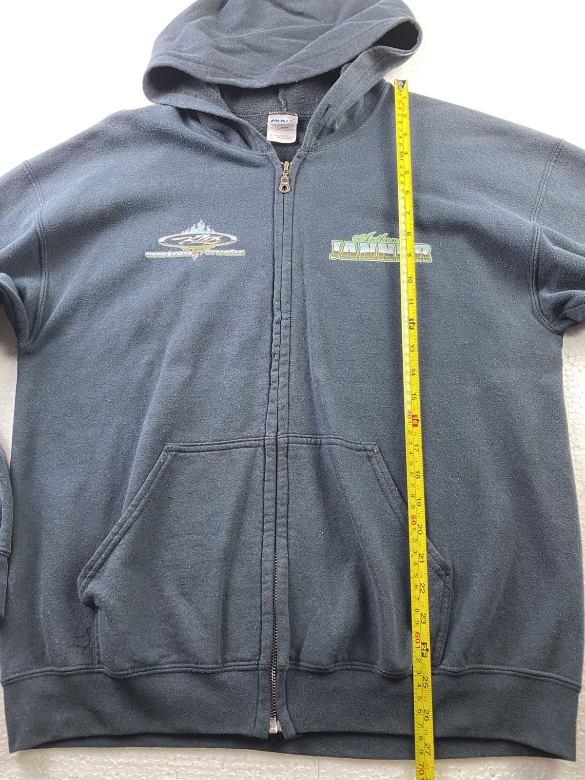 Designer × Vintage Hoddie Zipper Trucker Anthony Janner (A2) Size US L / EU 52-54 / 3 - 6 Thumbnail
