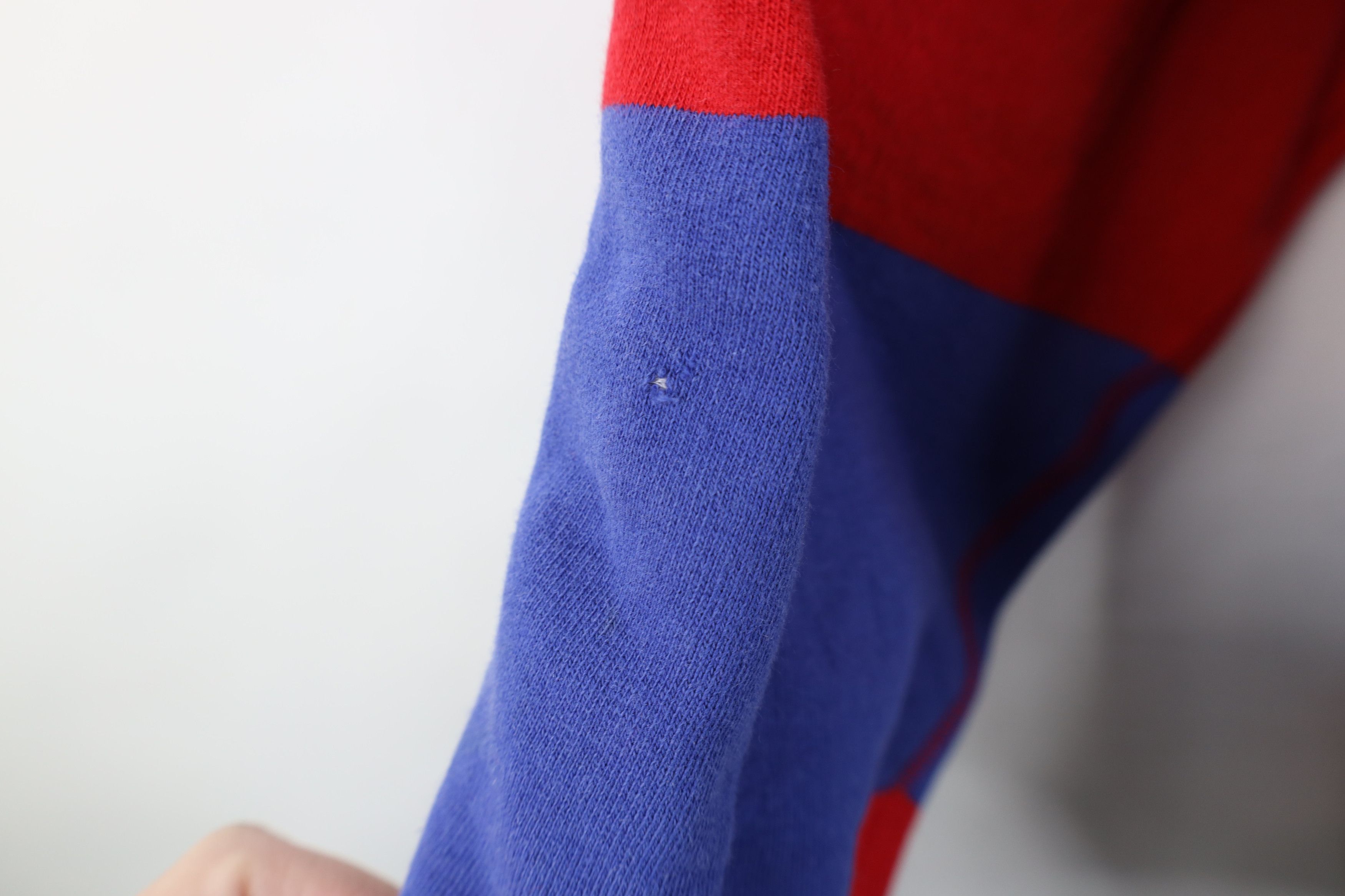 Polo Ralph Lauren Vintage 90s Ralph Lauren Striped 1/4 Half Zip Sweatshirt Size US M / EU 48-50 / 2 - 8 Thumbnail