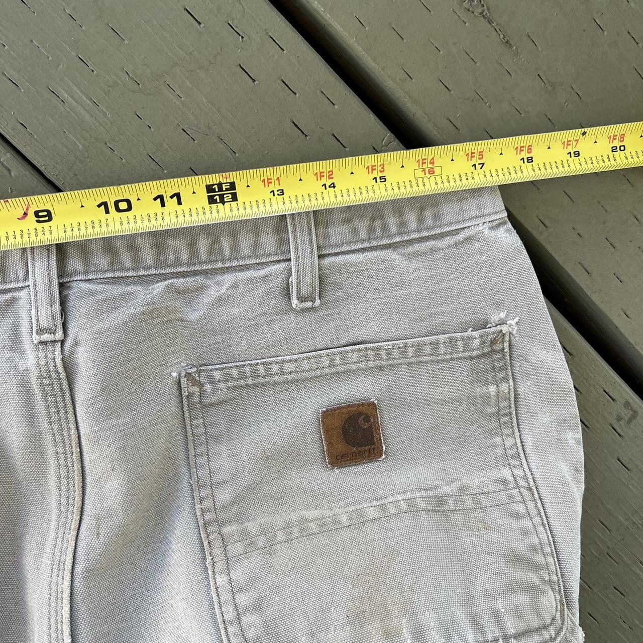 Carhartt Carhartt Pants Men Carpenter Cargo Dungaree Distressed Work Size US 34 / EU 50 - 6 Thumbnail