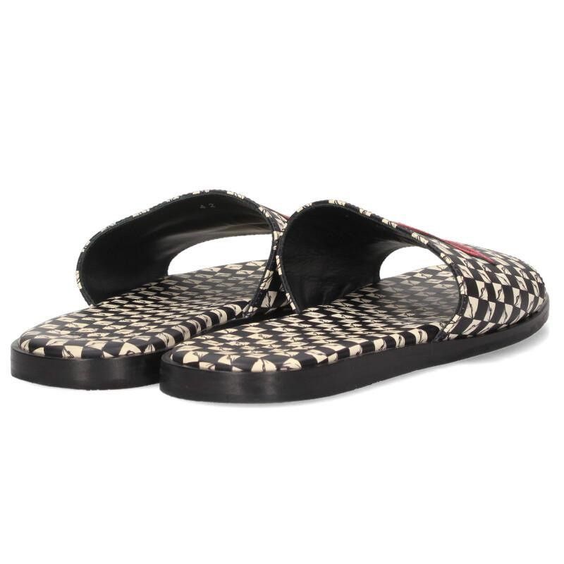 Chrome Hearts 42 Chrome Hearts Matty Boy Chomper Patch slipper sandal Size US 9 / EU 42 - 3 Thumbnail
