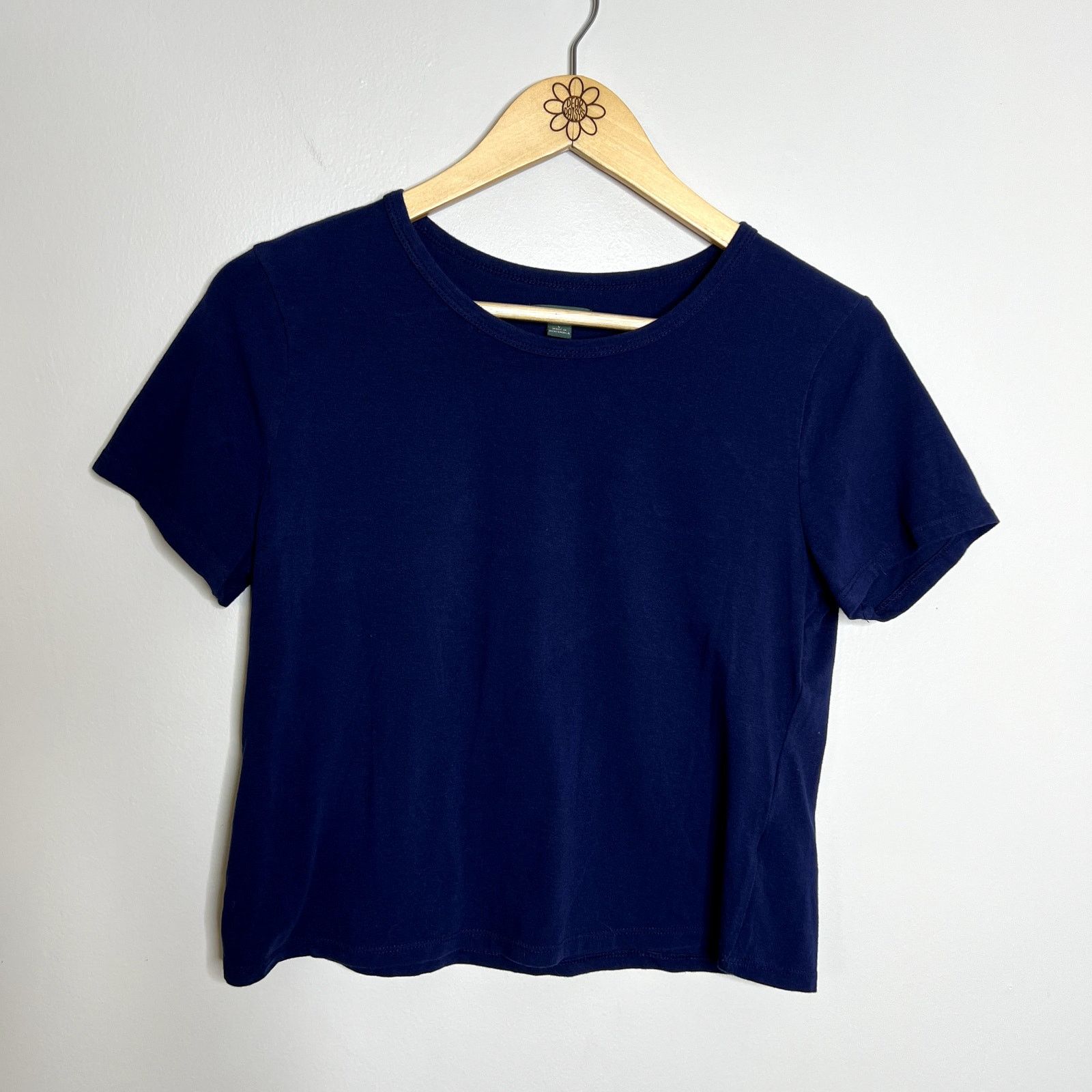 Other Wild Fable Navy Short Sleeve Tee Size L / US 10 / IT 46 - 4 Thumbnail