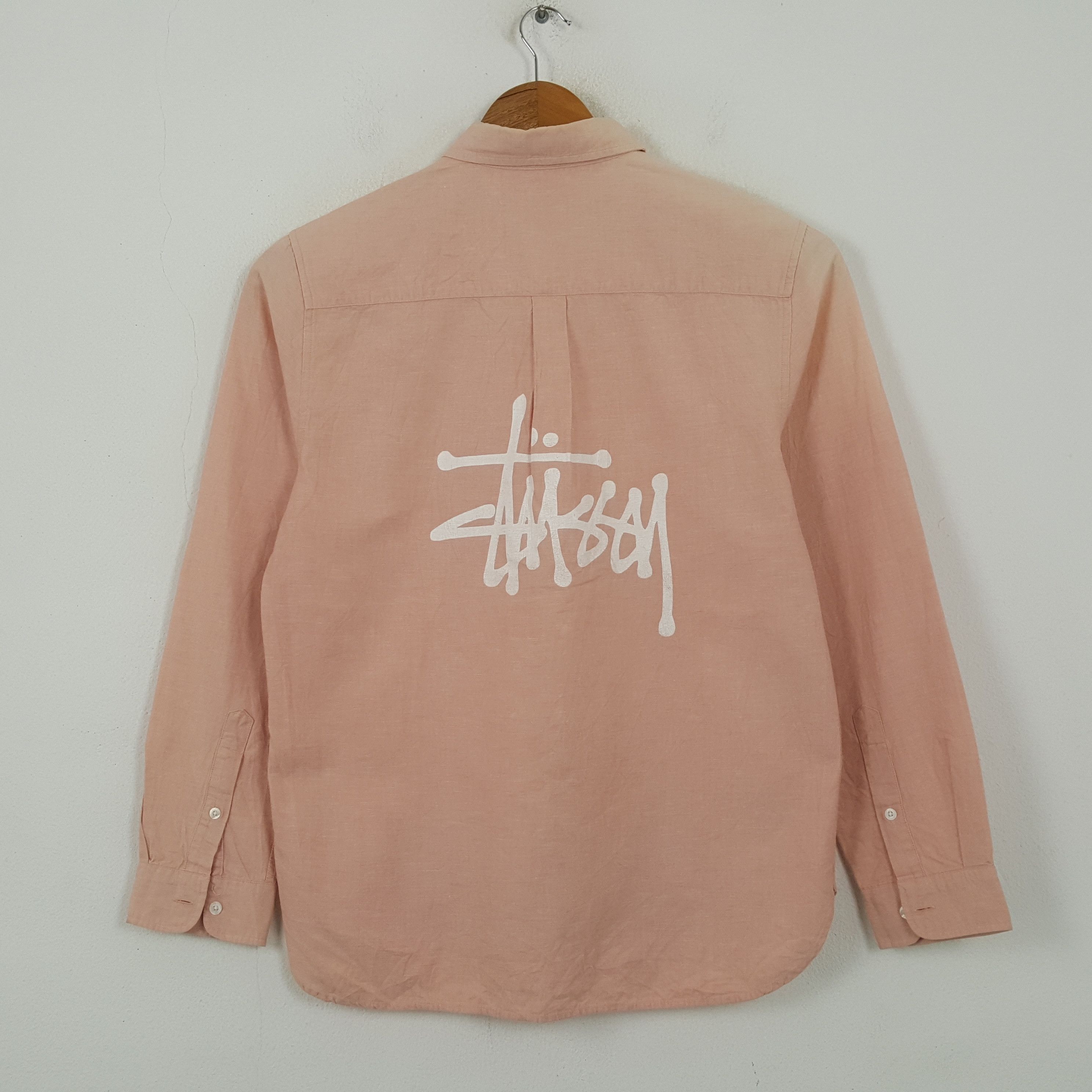 Stussy Vintage Stussy Streetwear Skateboard Logo Polos 32 Size US L / EU 52-54 / 3 - 1 Thumbnail