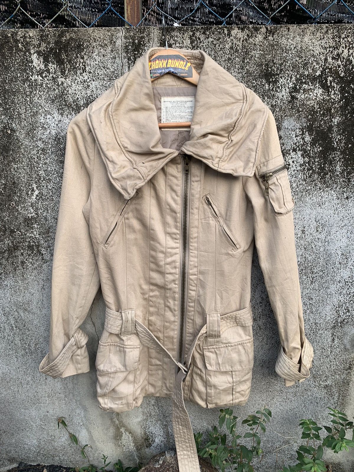 image of Military x Vintage G.o.a Parka Jacket in Brown, Women's (Size Small)