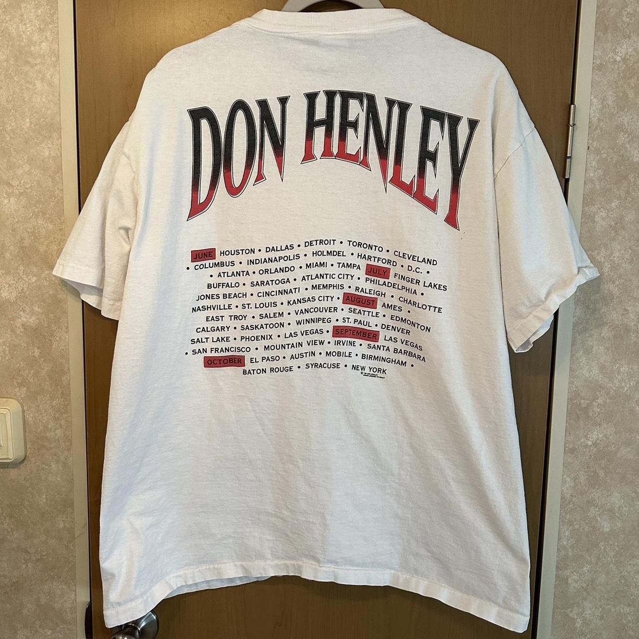 Vintage Vintage 1991 The Eagles Don Henley Hotel California T-Shirt Size US XL / EU 56 / 4 - 4 Thumbnail