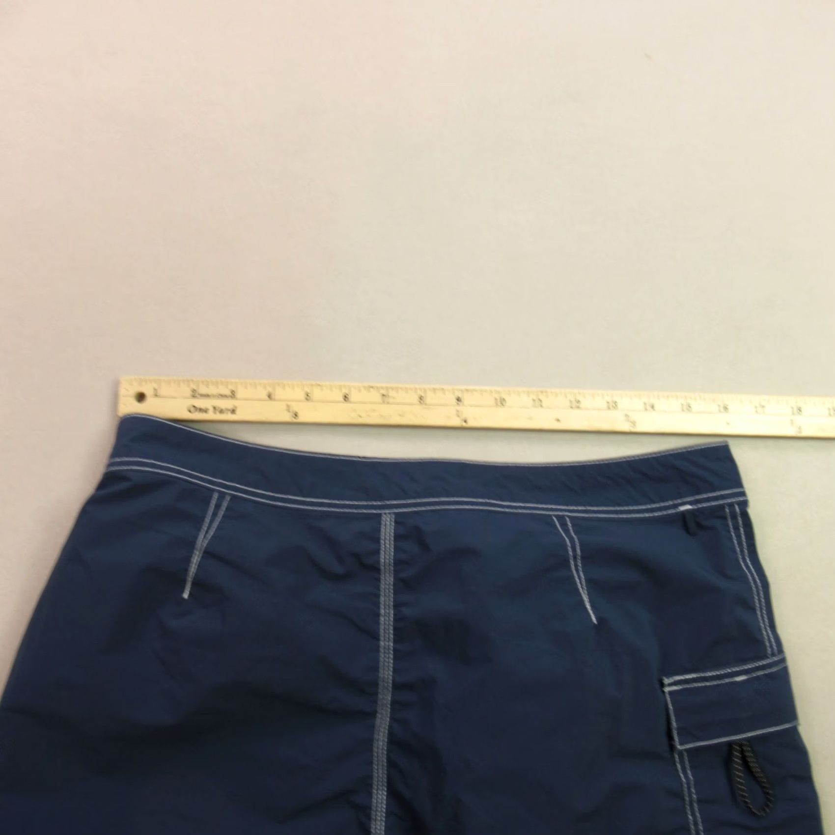 Vans Vans Shorts Mens 32 Pockets Drawstring Lightweight Outdoors Chino Blue Size US 32 / EU 48 - 6 Thumbnail