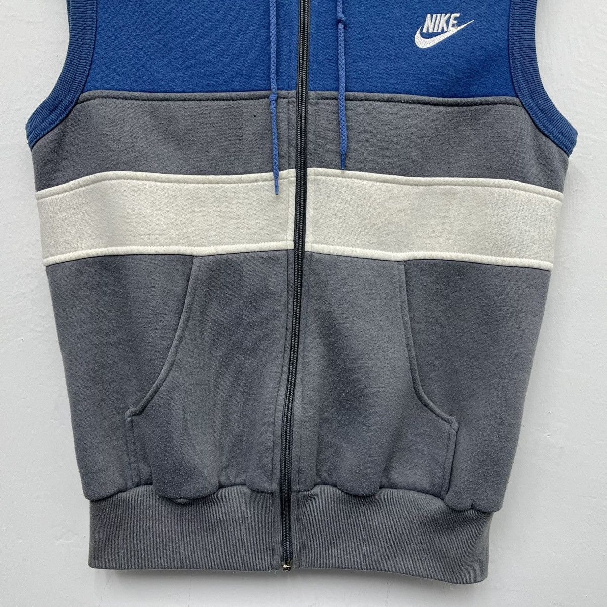 Nike Vintage Nike Sleeveless Hoodie Size US S / EU 44-46 / 1 - 4 Thumbnail