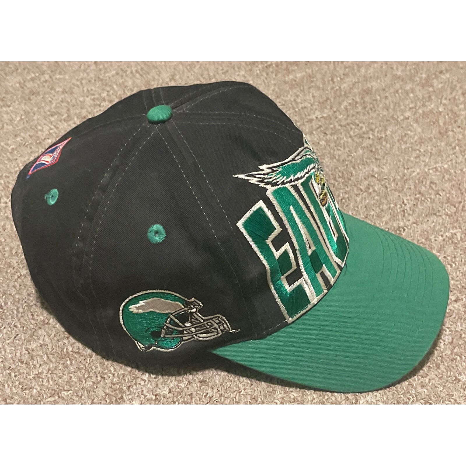 Logo 7 Vintage 90s Logo 7 Philadelphia Eagles NFL Snapback Hat Cap Size ONE SIZE - 3 Thumbnail