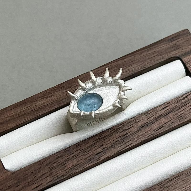 Jewelry Eye Rare Jewelry Rings Open Size Chrome Ring (Size 7-13) Size ONE SIZE - 2 Thumbnail