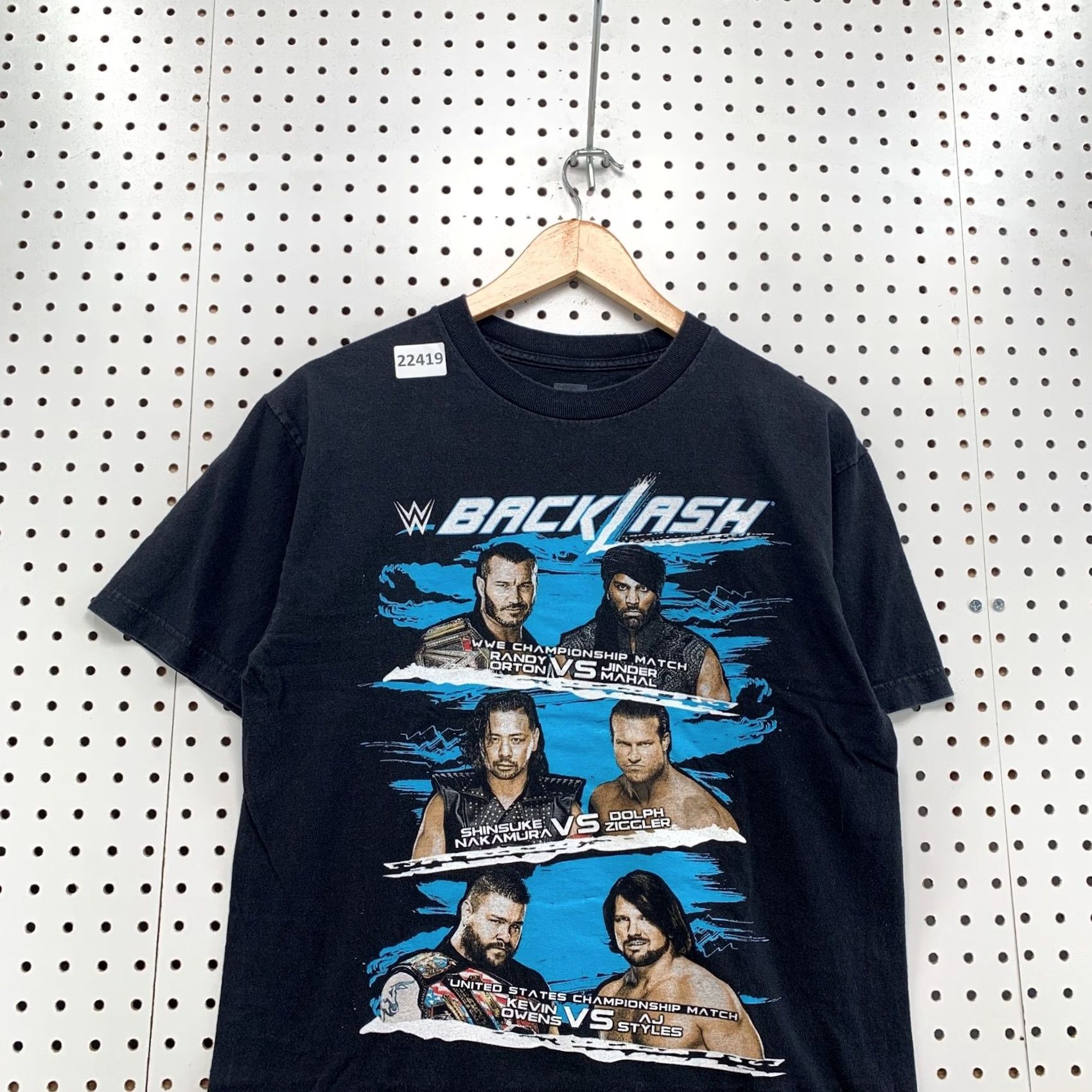 Vintage WWE Shirt Back Lash I WAS THERE WWF WCW Short SLeeve Adult Medium Black Size US M / EU 48-50 / 2 - 7 Thumbnail