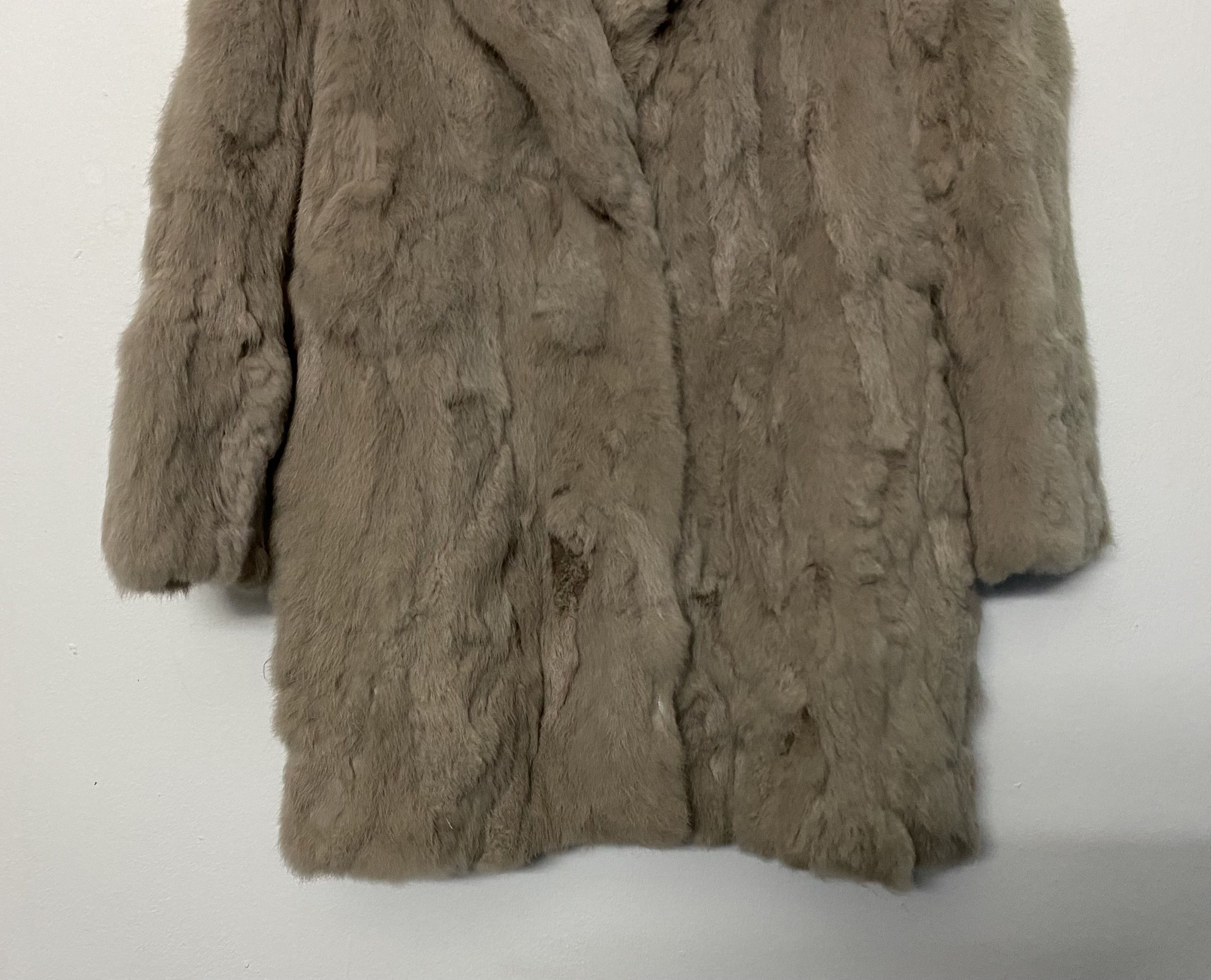 Jil Stuart Jill Stuart Luxury Rabbit Fur Shaggy Coat Jacket Size M / US 6-8 / IT 42-44 - 4 Thumbnail