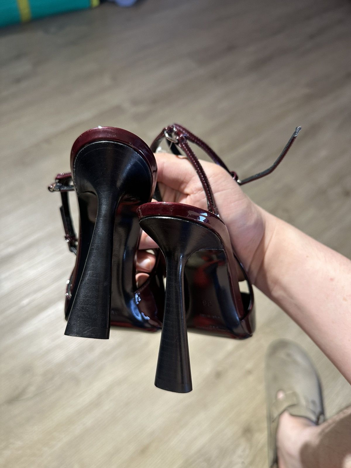 Saint Laurent Paris SAINT LAURENT HEELS BRAND NEW Size US 6 / IT 36 - 5 Thumbnail
