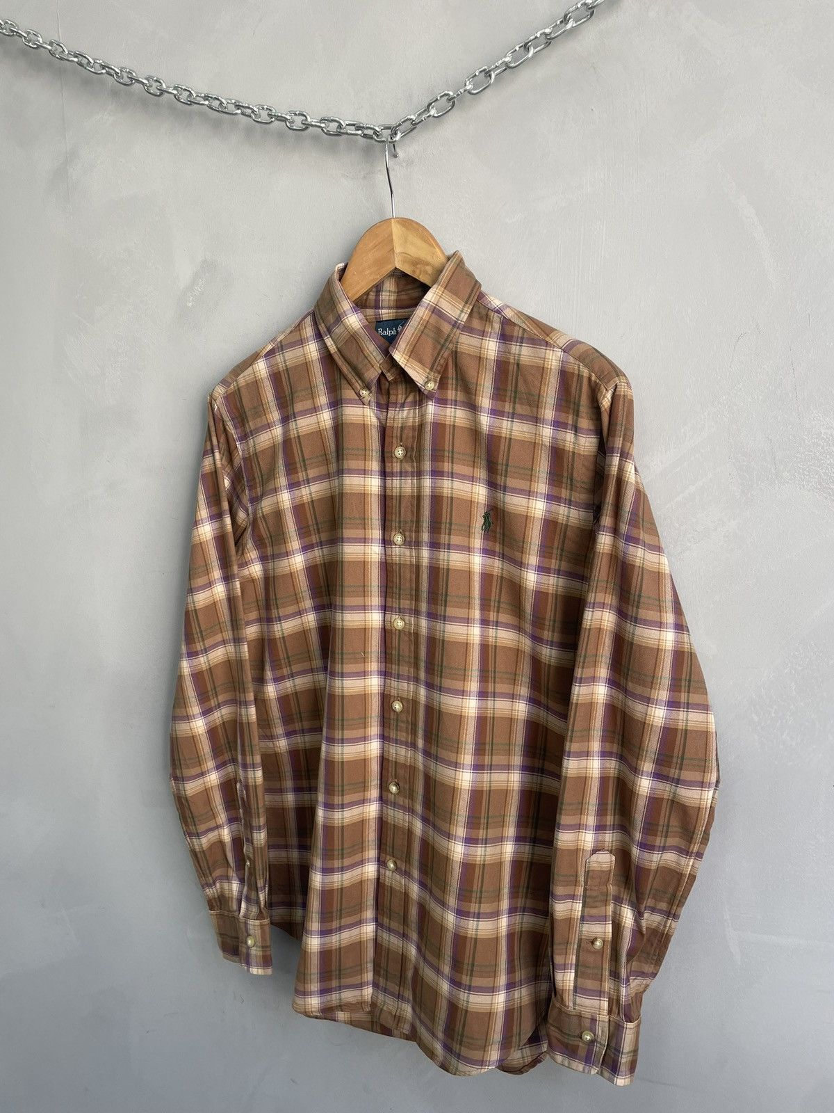 Polo Ralph Lauren vintage flannel polo Ralph shirt button up y2k Size US M / EU 48-50 / 2 - 3 Thumbnail