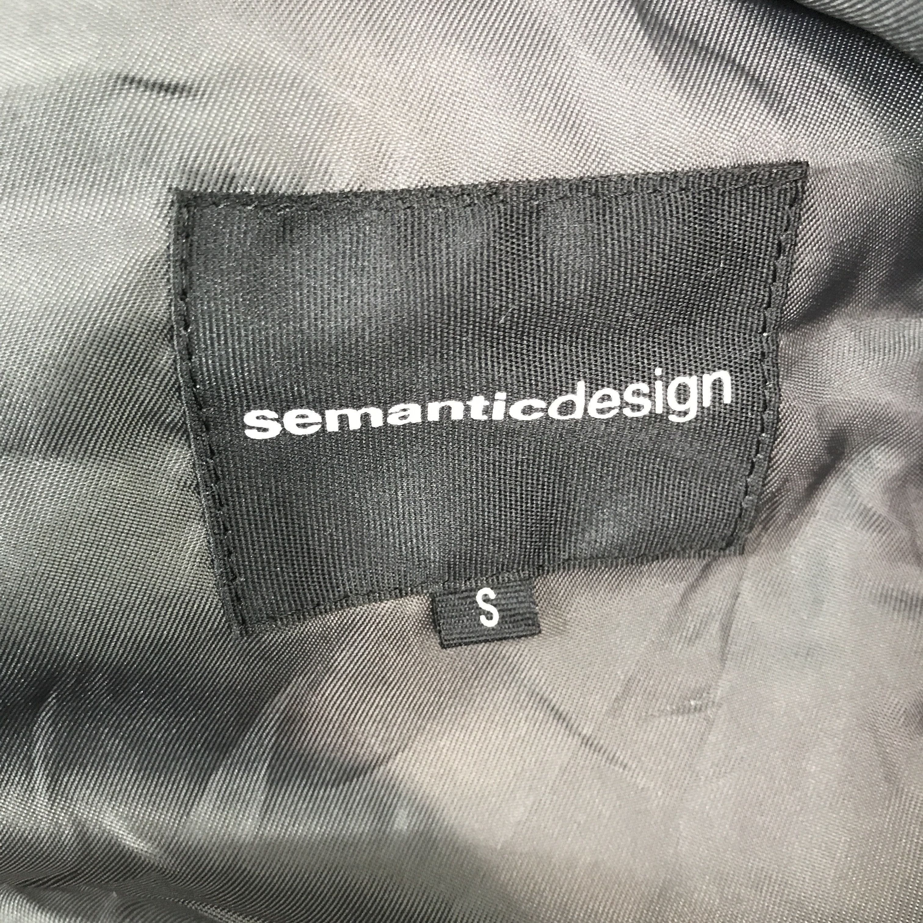 Designer × semanticdesign Semantic Design Blazer Cost Jacket Size US S / EU 44-46 / 1 - 10 Thumbnail