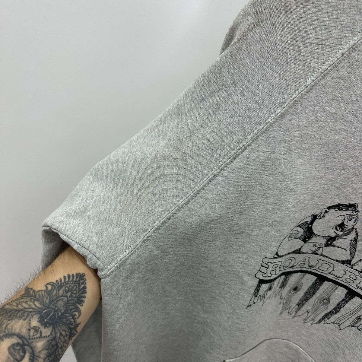 Vintage Vintage 90s Road Hogs Support your local HDC biker tee y2k Size US XL / EU 56 / 4 - 5 Thumbnail