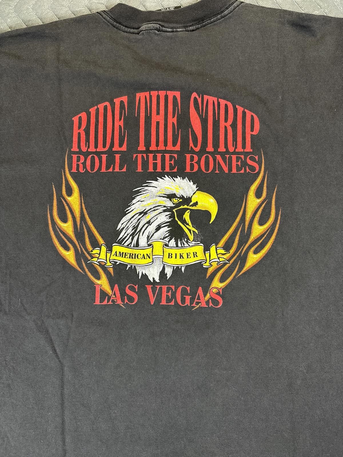 Harley Davidson Vintage 1996 Harley Davidson Las Vegas T-Shirt XXL Size US XXL / EU 58 / 5 - 6 Thumbnail