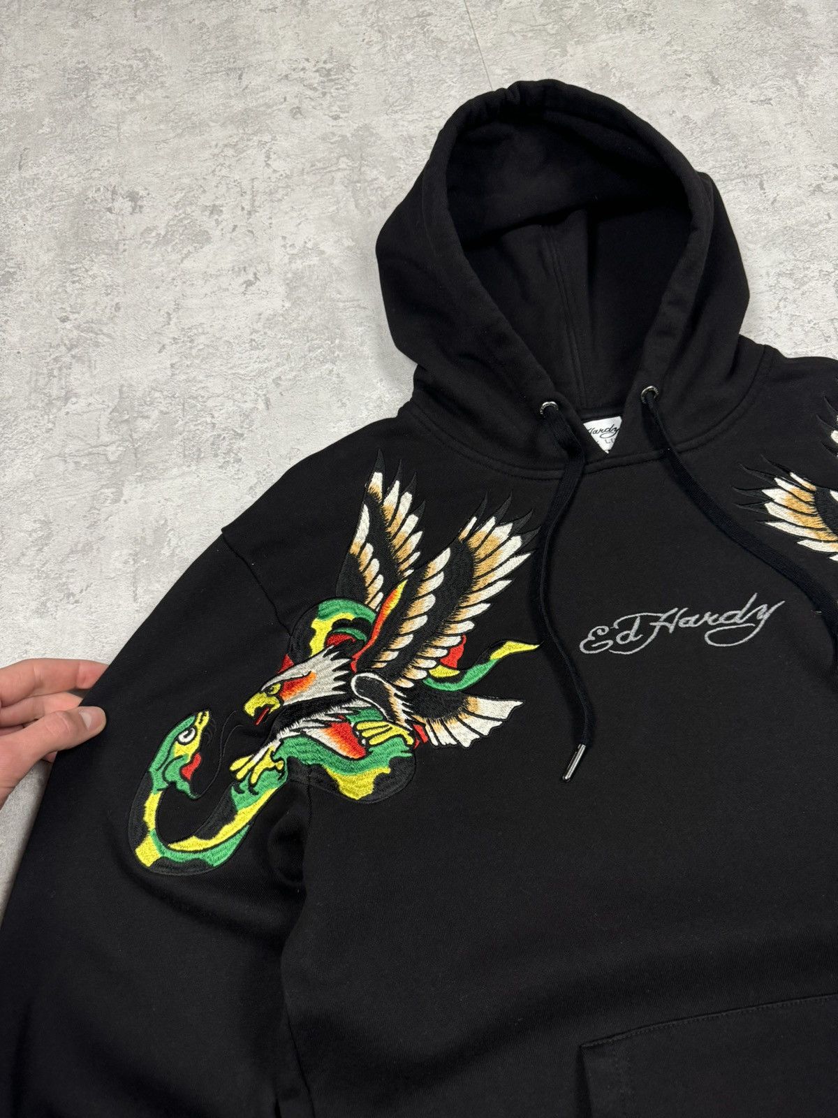 Ed Hardy Ed Hardy Snake Eagle Flight Hoodie Size M Size US M / EU 48-50 / 2 - 6 Thumbnail