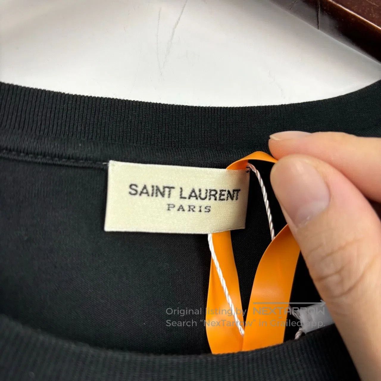 Saint Laurent Paris saint laurent classic logo short sleeve t. Size US XS / EU 42 / 0 - 3 Thumbnail