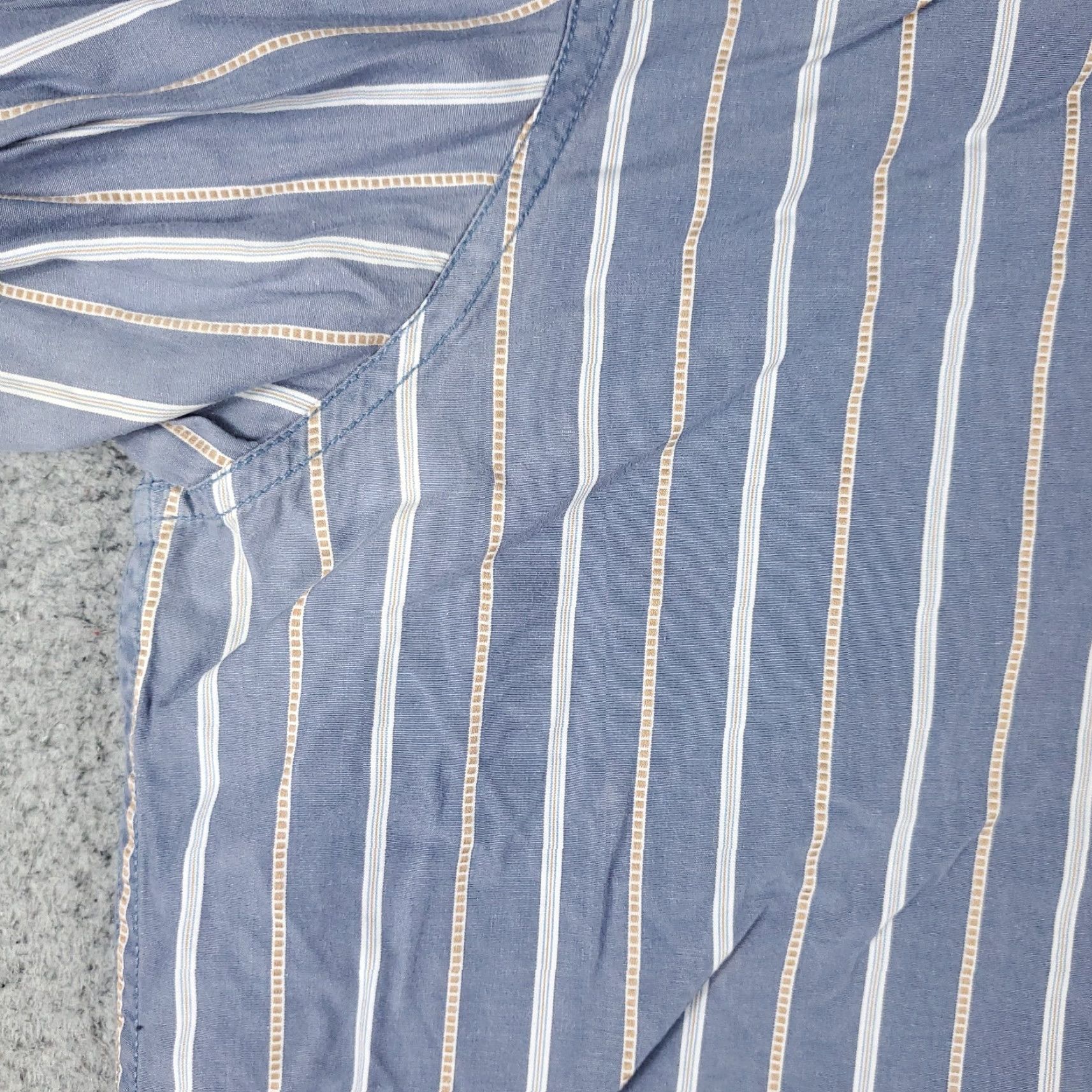 Tommy Hilfiger Tommy Hilfiger Shirt Mens XL Blue Striped Button-Up Long Sleeve Casual Formal Workwear Classic Colorful Preppy Mens Size US XL / EU 56 / 4 - 4 Thumbnail