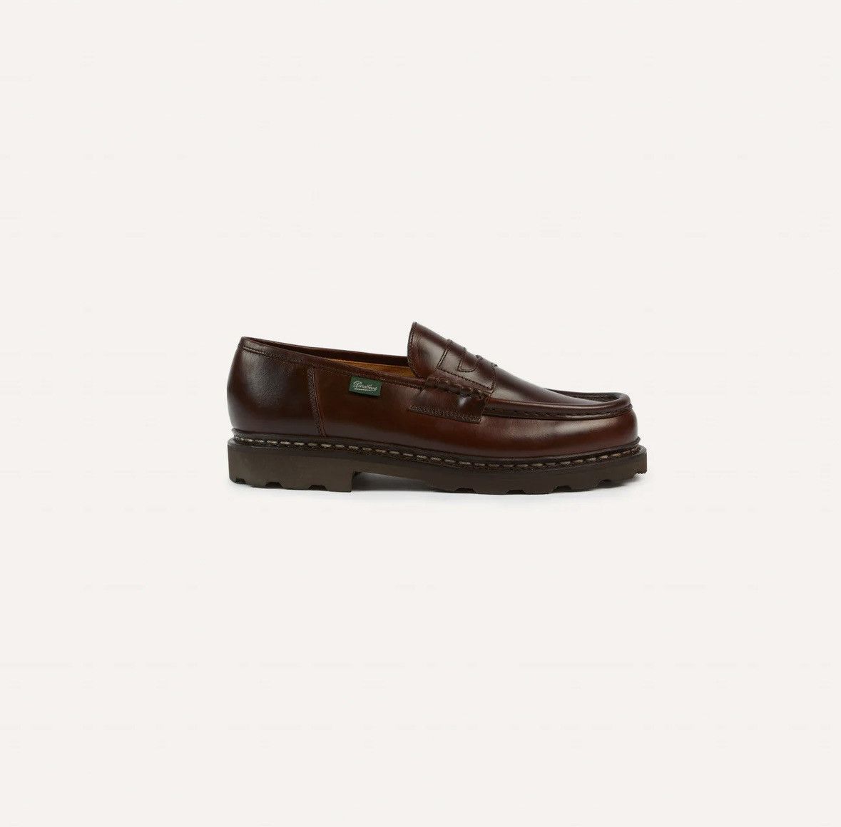 Paraboot Paraboot Reims Brown Leather Loafer 7UK IN BOX Size US 7 / EU 40 - 6 Thumbnail