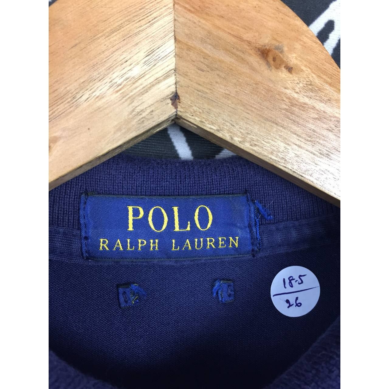 Polo Ralph Lauren × Vintage Vtg Polo Ralph Lauren Small Logo Tipped Polo Tee Size US S / EU 44-46 / 1 - 11 Thumbnail