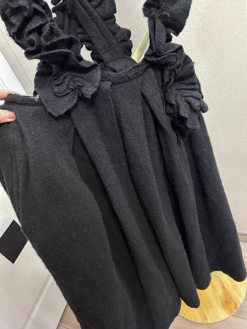 Comme des Garcons Comme Des Garcons Ruffled Denim Backed Skirt Size M / US 6-8 / IT 42-44 - 5 Thumbnail