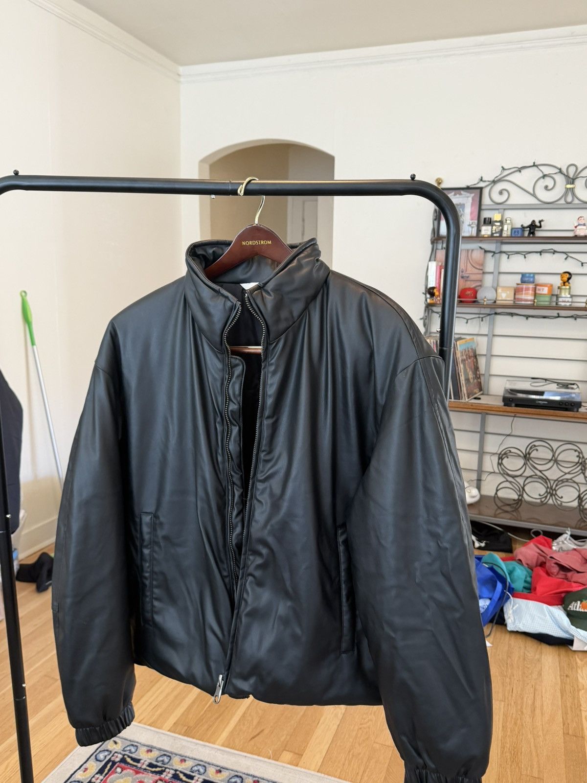 Zara ZARA Faux Leather Bomber Size US L / EU 52-54 / 3 - 5 Thumbnail