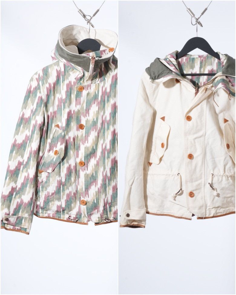 Ben Sherman Ben Sherman Plectrum Army Style Jacket Reversible sz L Size US L / EU 52-54 / 3 - 1 Thumbnail