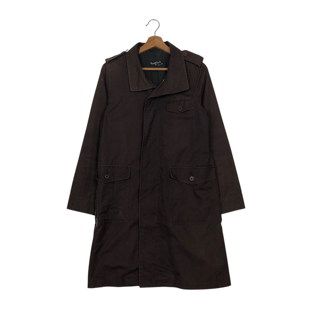 Japanese Brand 📌Vintage Long Jacket Margaret Howell England Duck Canvas Size US M / EU 48-50 / 2 - 2 Thumbnail