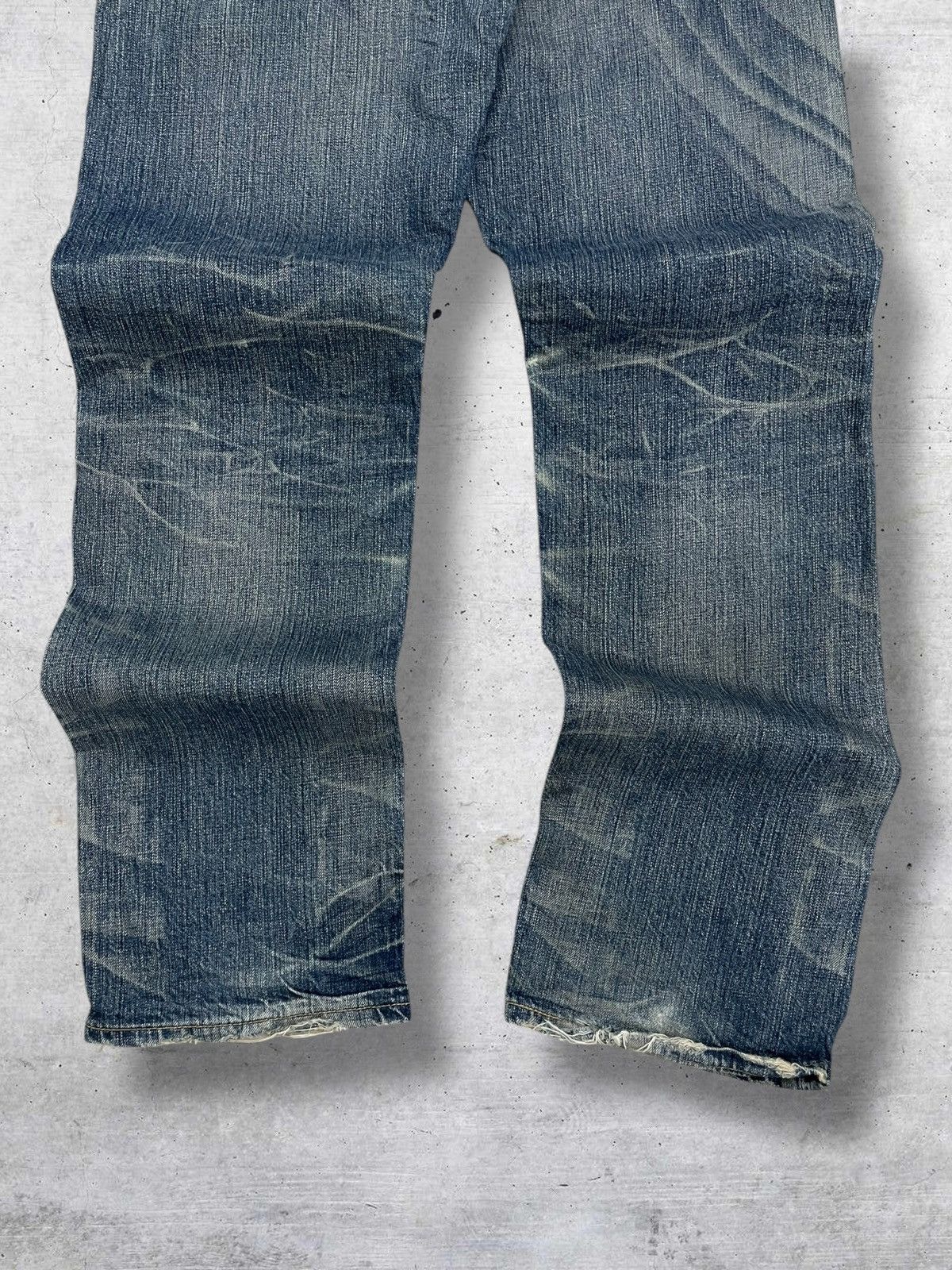 Levi's Vintage Clothing VINTAGE 501 LEVIS USA DESIGNER 90S OG DISTRESSED MUD STYLE Size US 30 / EU 46 - 10 Thumbnail