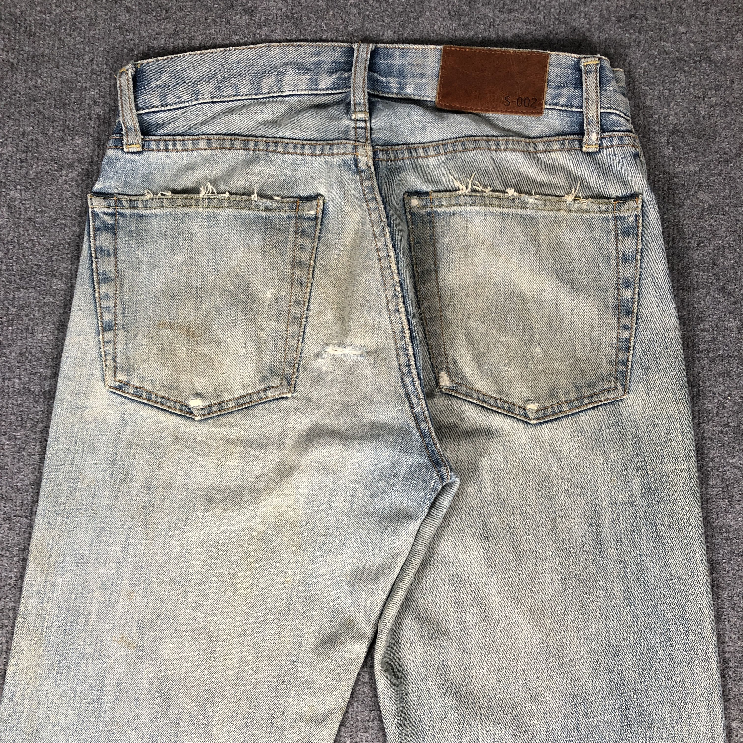 Japanese Brand × Uniqlo Uniqlo Regular Straight Jeans L1223 Size US 29 - 6 Thumbnail