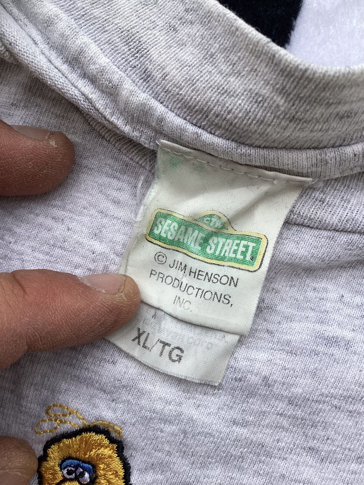 Other × Vintage Vtg Sesame Street Jim Henson big bird adult embroidered Tee Size US XL / EU 56 / 4 - 3 Thumbnail
