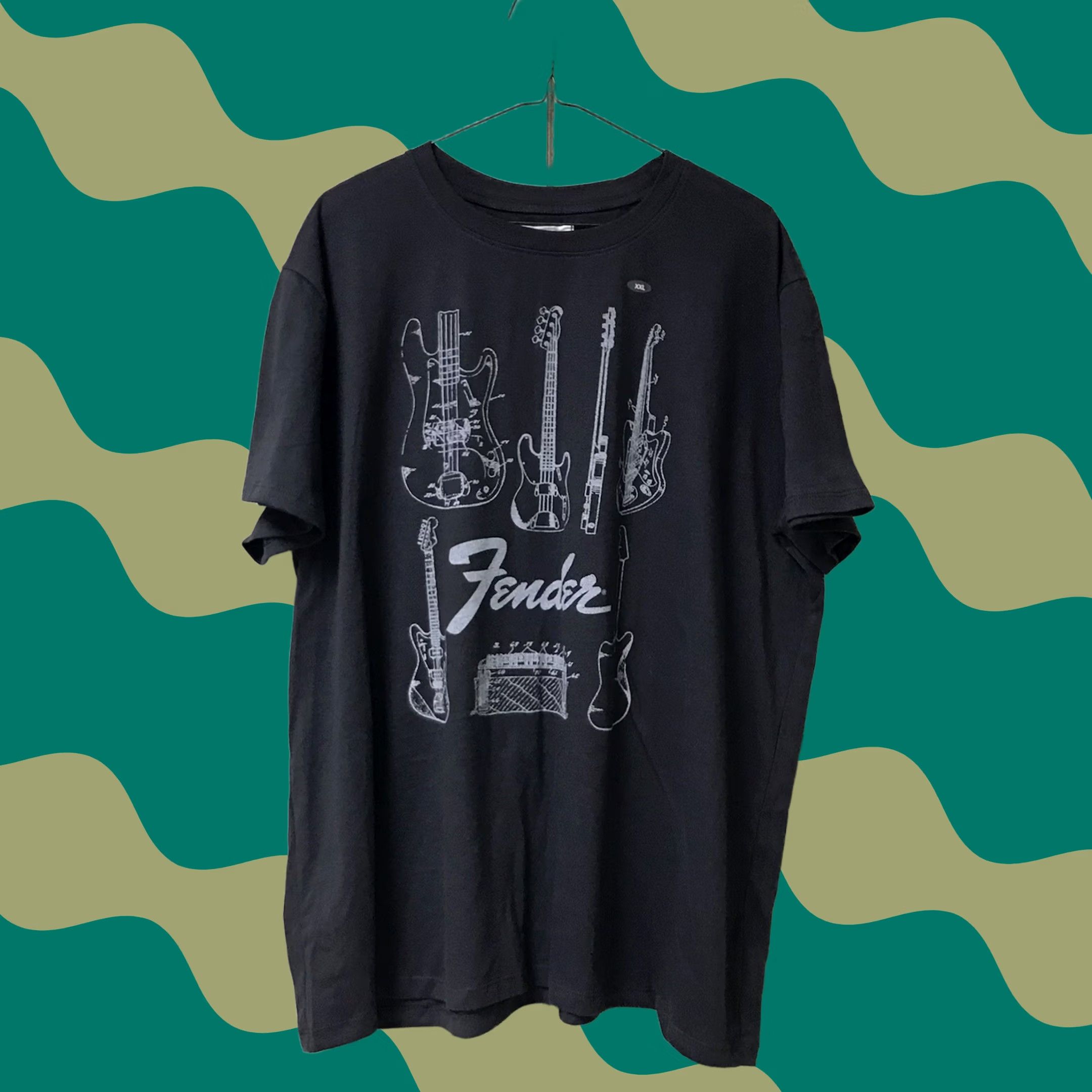 Fender Fender Guitars Amp Graphic Short Sleeve T-Shirt XXL Men/Women Charcoal Gray Logo Music Instruments Crew Neck Size XXL / US 16-18 / IT 52-54 - 1 Thumbnail