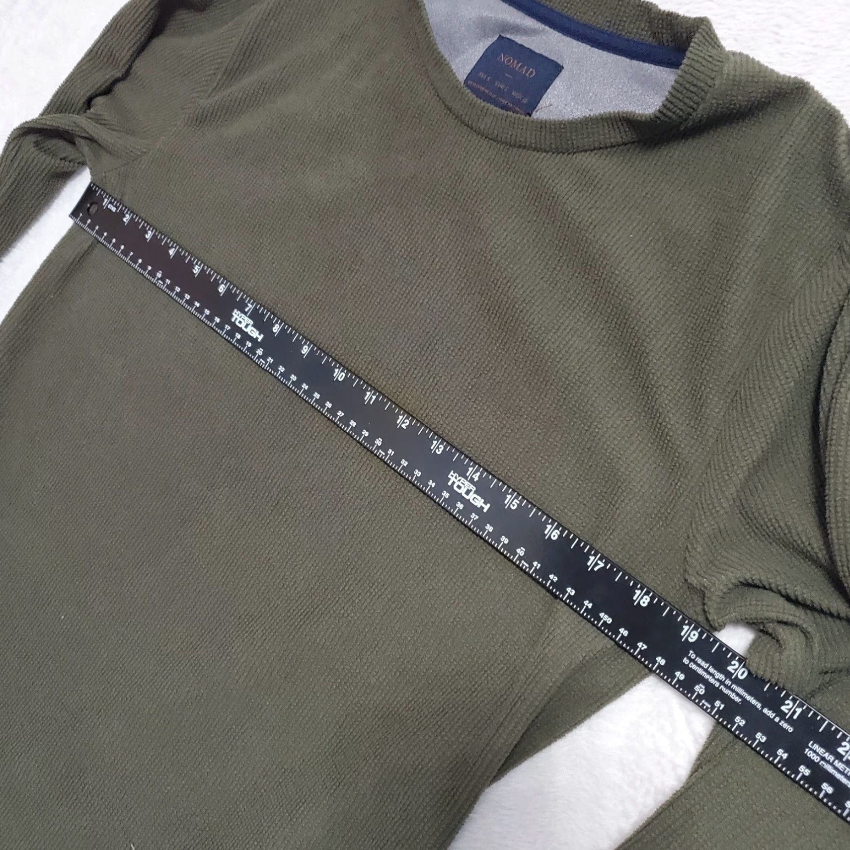 Nomad Nomad Sweater Men Small Olive Green Long Sleeve Thermal Crew Pullover Outdoor Size S Size US S / EU 44-46 / 1 - 4 Thumbnail