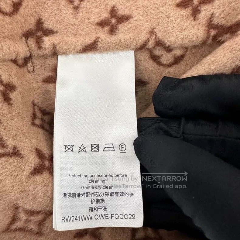 Louis Vuitton Louis Vuitton FW24 wrap-around belted cropped cashmere coa Size XS / US 0-2 / IT 36-38 - 5 Thumbnail