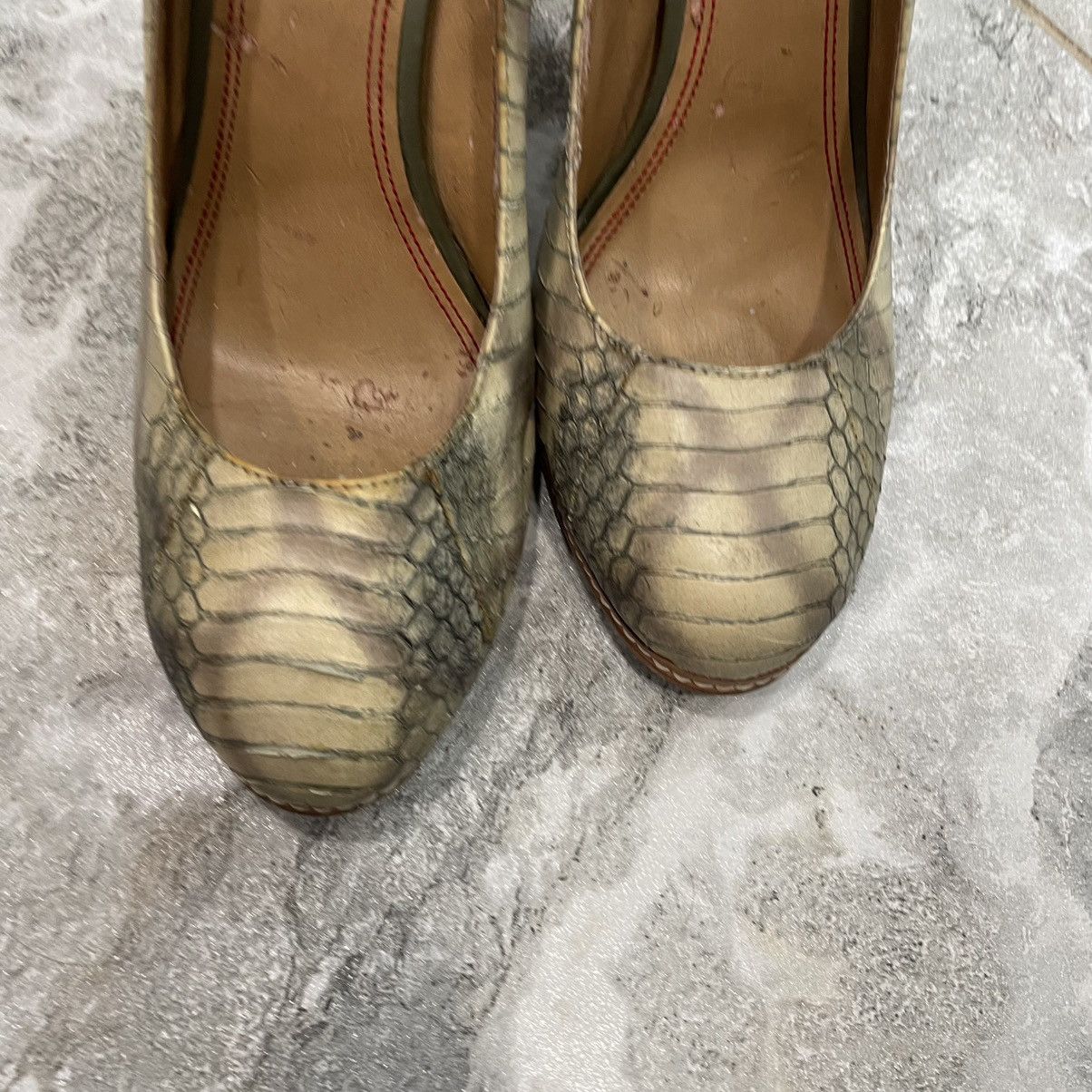 Other Miss sixty Heel 90s shoes anaconda snake cobra alligator y2k Size US 8.5 / IT 38.5 - 4 Thumbnail