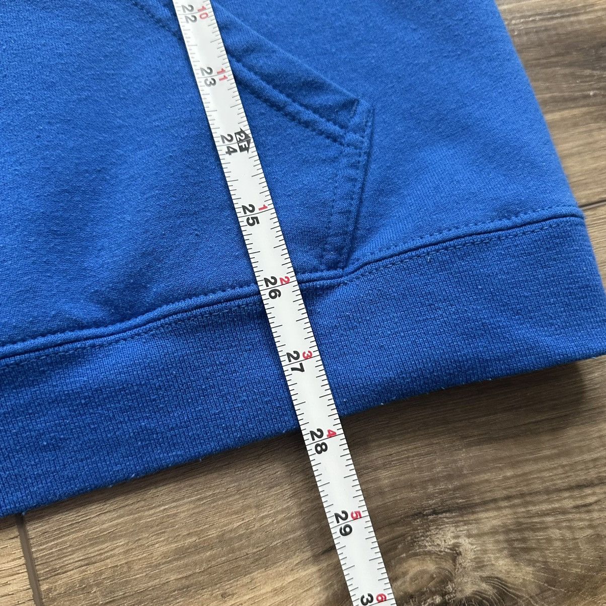NCAA Vintage 2000s NCAA Kansas Jayhawks Blue Spell Out Hoodie Size US M / EU 48-50 / 2 - 9 Thumbnail