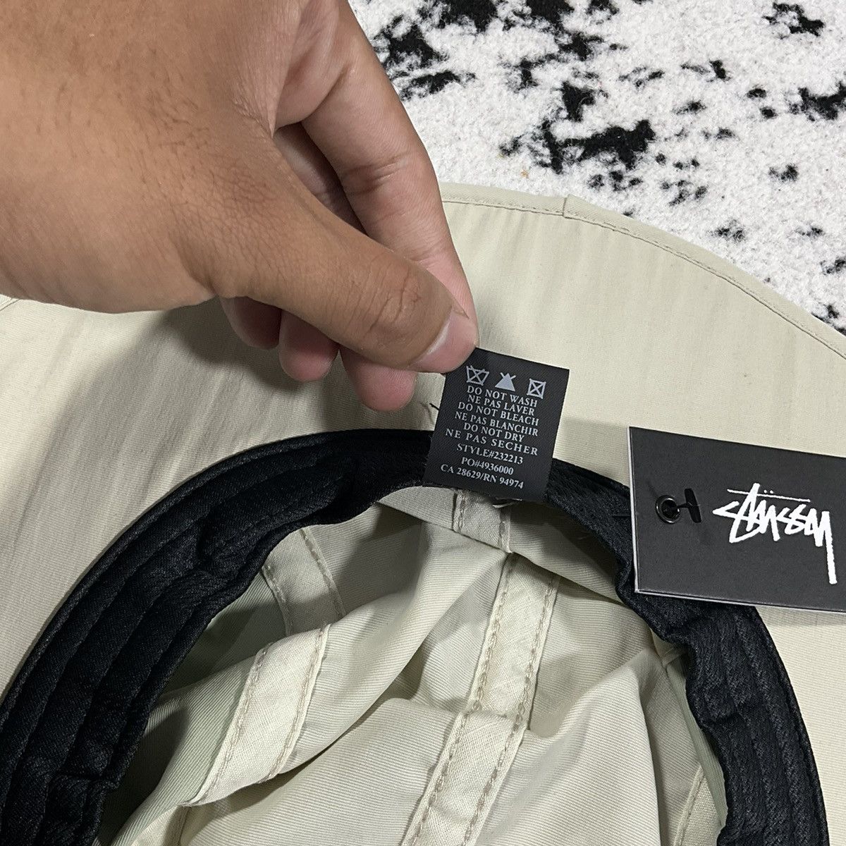 Stussy STUSSY ELM WATER SUMBRERO HAT - XS/S Size ONE SIZE - 4 Thumbnail