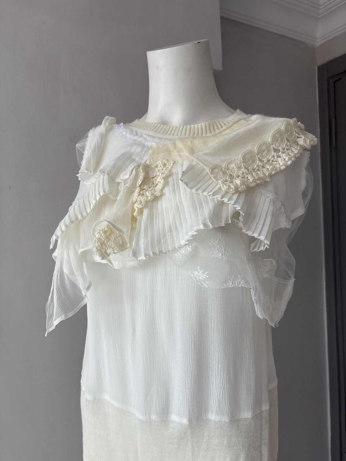 Vintage Vintage silk blouse Size L / US 10 / IT 46 - 11 Thumbnail