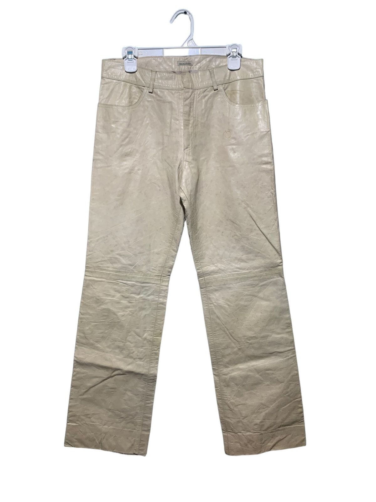 Vintage Vintage acetate flare leather pants made in canada Size US 32 / EU 48 - 8 Thumbnail