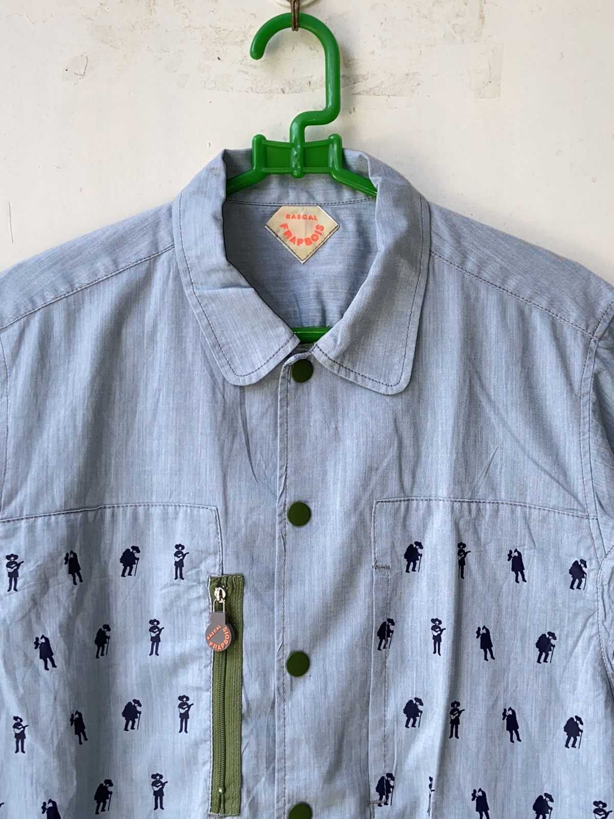 Frapbois FRAPBOIS Blue Shirt Size US M / EU 48-50 / 2 - 4 Thumbnail