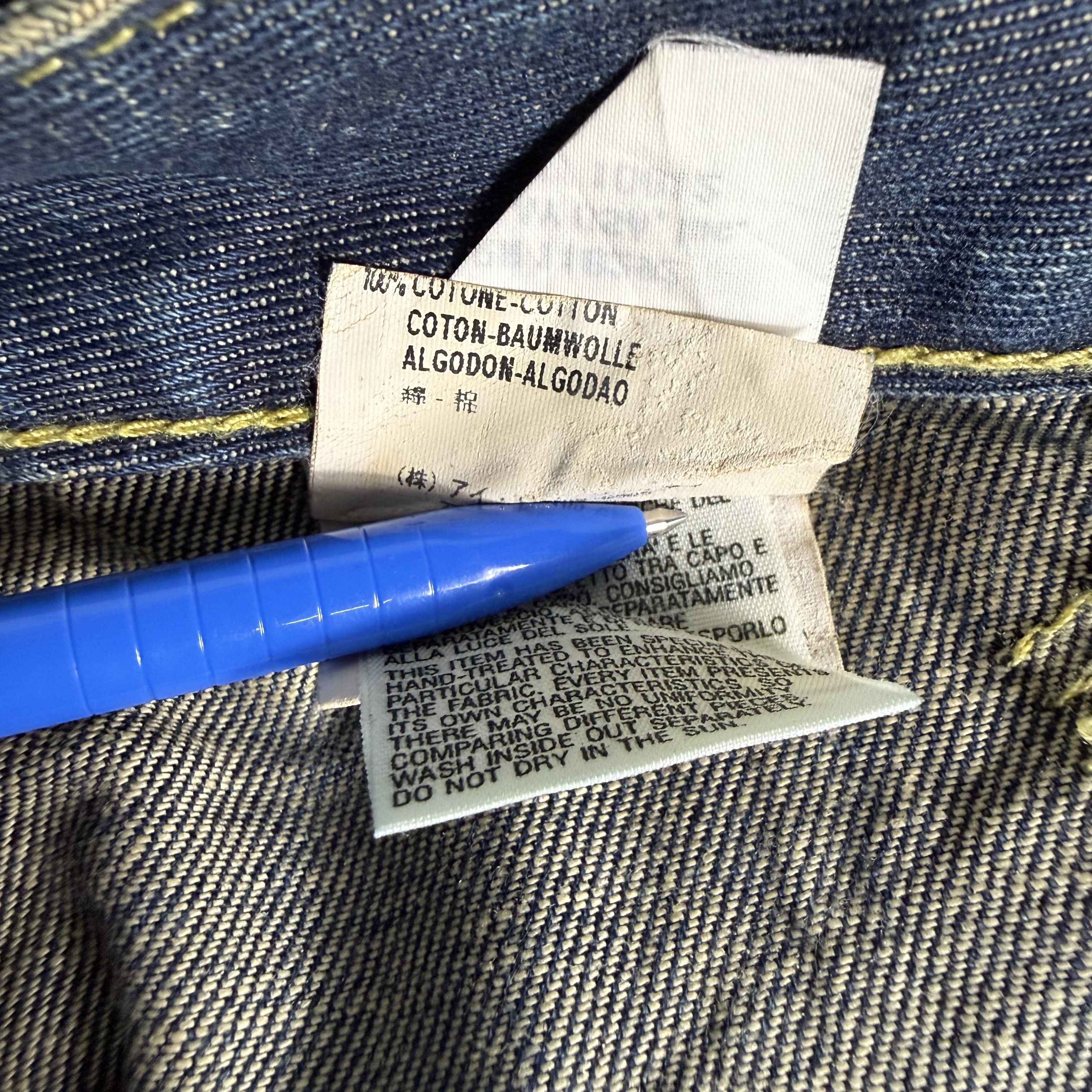 Replay 🔥RARE🔥Vintage Replay Distress Denim Jeans Made in Rumania Size US 32 / EU 48 - 13 Thumbnail
