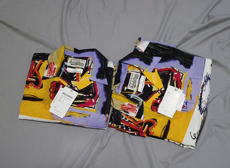 Wacko Maria Wacko Maria Jean Michel Basquiat Shirt Basquiat Short Slee Size US S / EU 44-46 / 1 - 2 Thumbnail