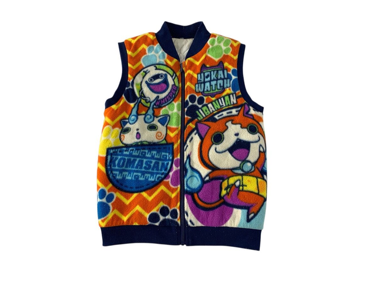 Other 90s Japanese Anime Yokai Watch Fleece Vest Padded Jacket Size US S / EU 44-46 / 1 - 1 Thumbnail