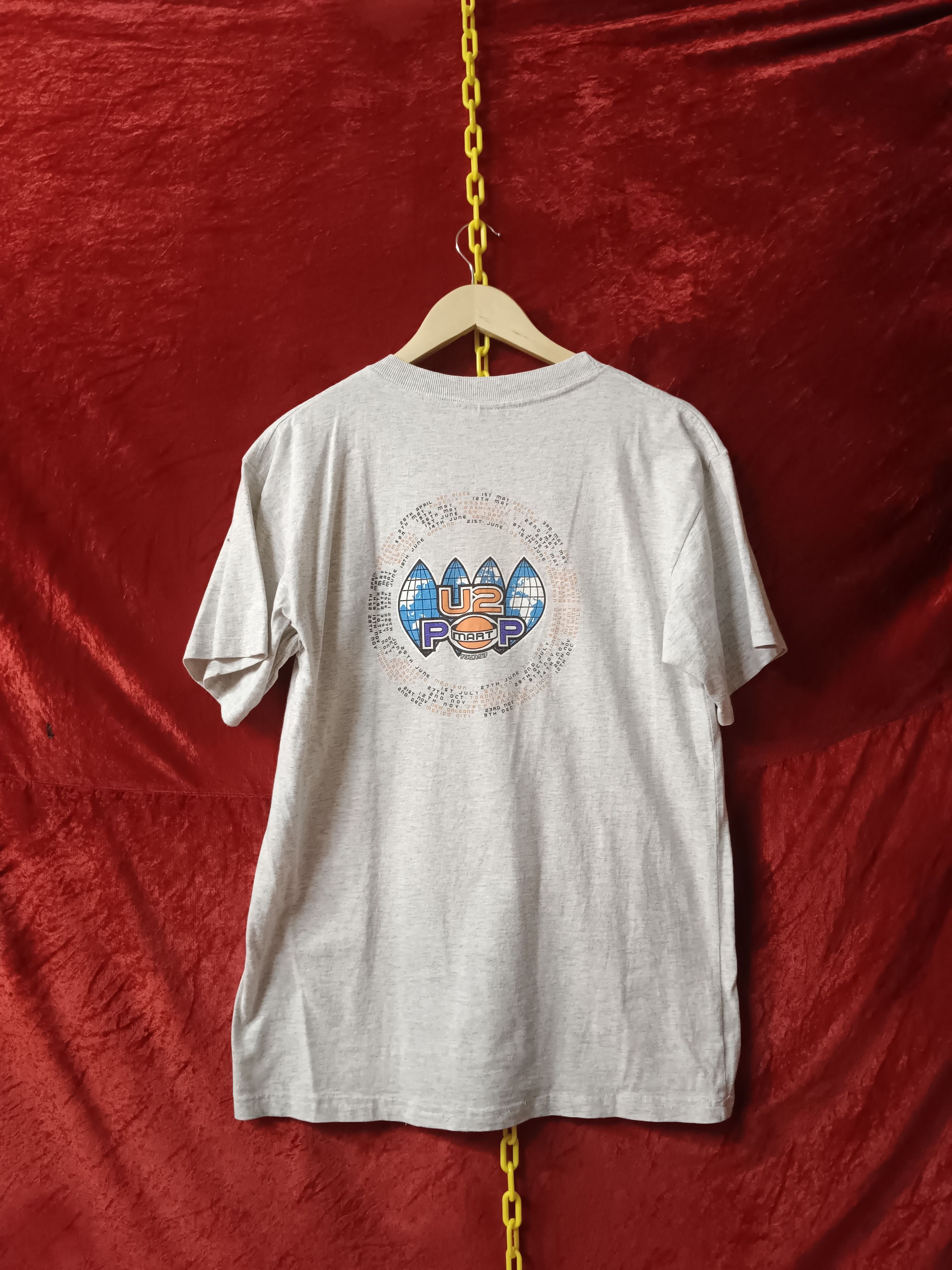 Band Tees Pop Rock Band U2 Pop Mart Tour Tee Size US XL / EU 56 / 4 - 11 Thumbnail