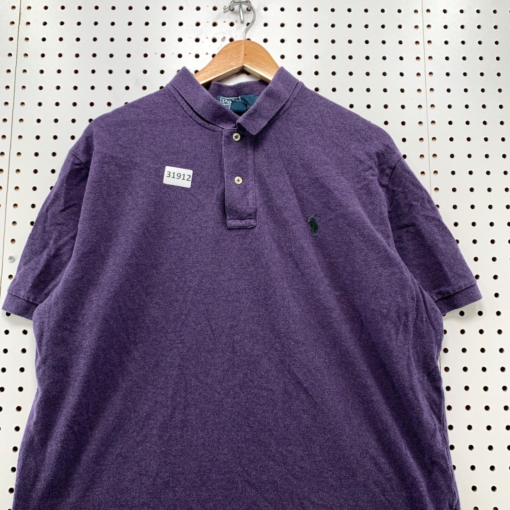 Polo Ralph Lauren Polo Ralph Lauren Collared Shirt Mens XL Purple Green Pony Casual 24x28.5 Size US XL / EU 56 / 4 - 6 Thumbnail