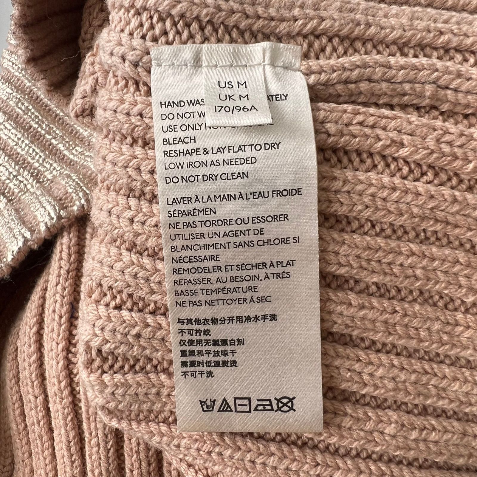 Free People Free People Gold Long Sleeve Sweater Dress, M Size M / US 6-8 / IT 42-44 - 6 Thumbnail