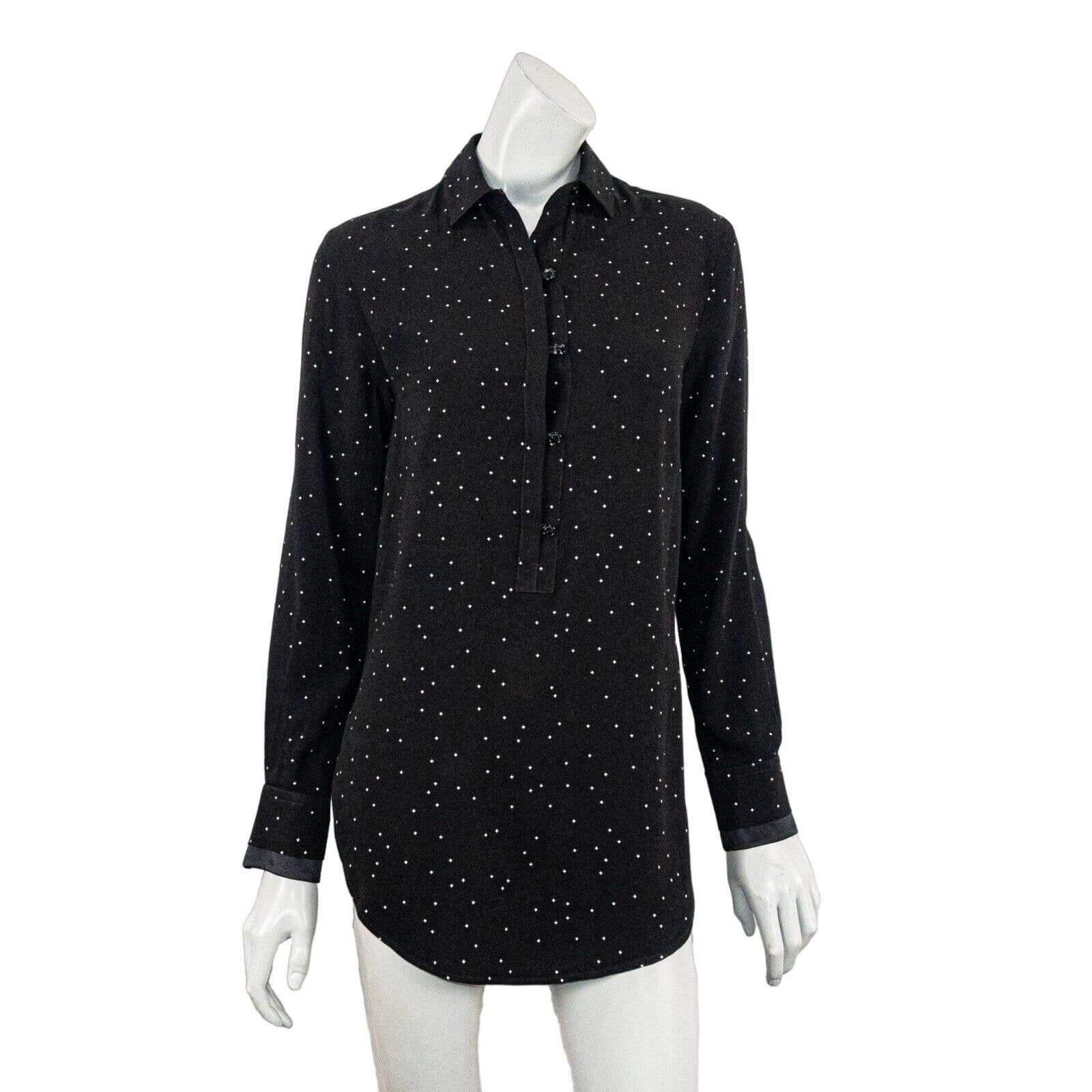 Rag & Bone Rag & Bone Women's pullover Blouse Black Print Size XS Size XS / US 0-2 / IT 36-38 - 4 Thumbnail