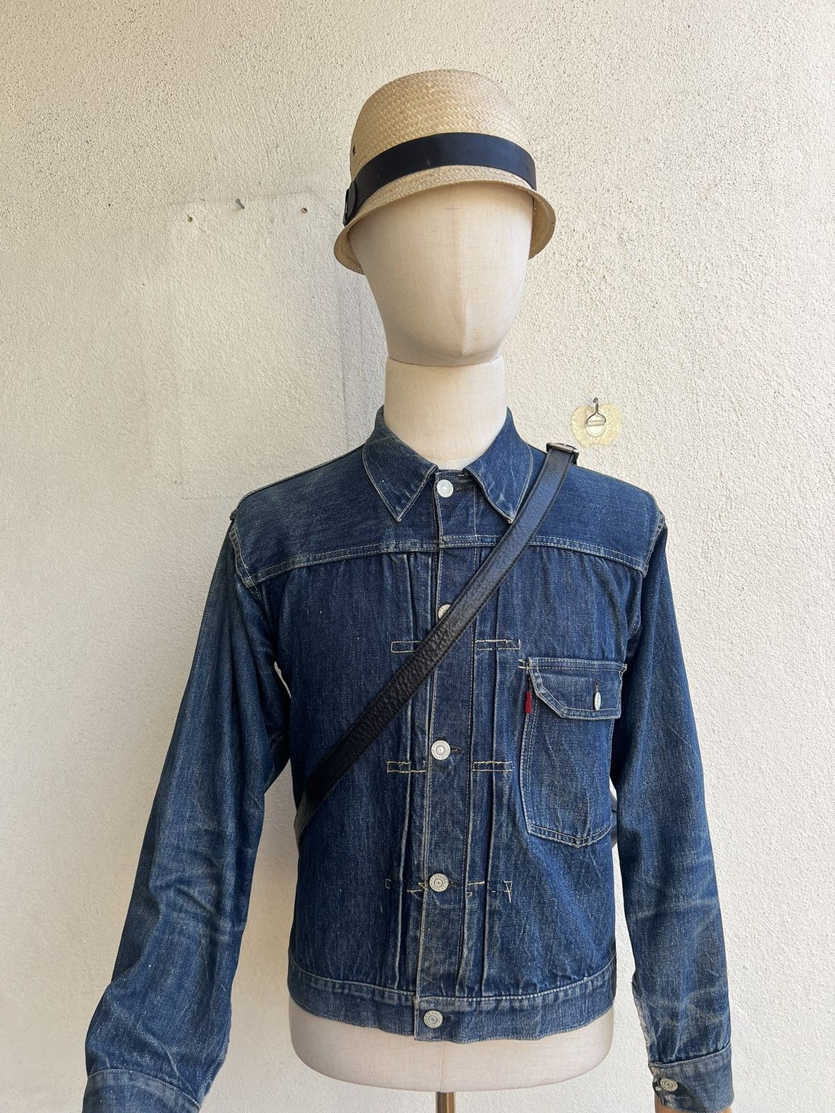 Japanese Brand × Leather Vintage pour deux ACCE. Japan Patina Leather Cargo Sling Bag Size ONE SIZE - 5 Thumbnail